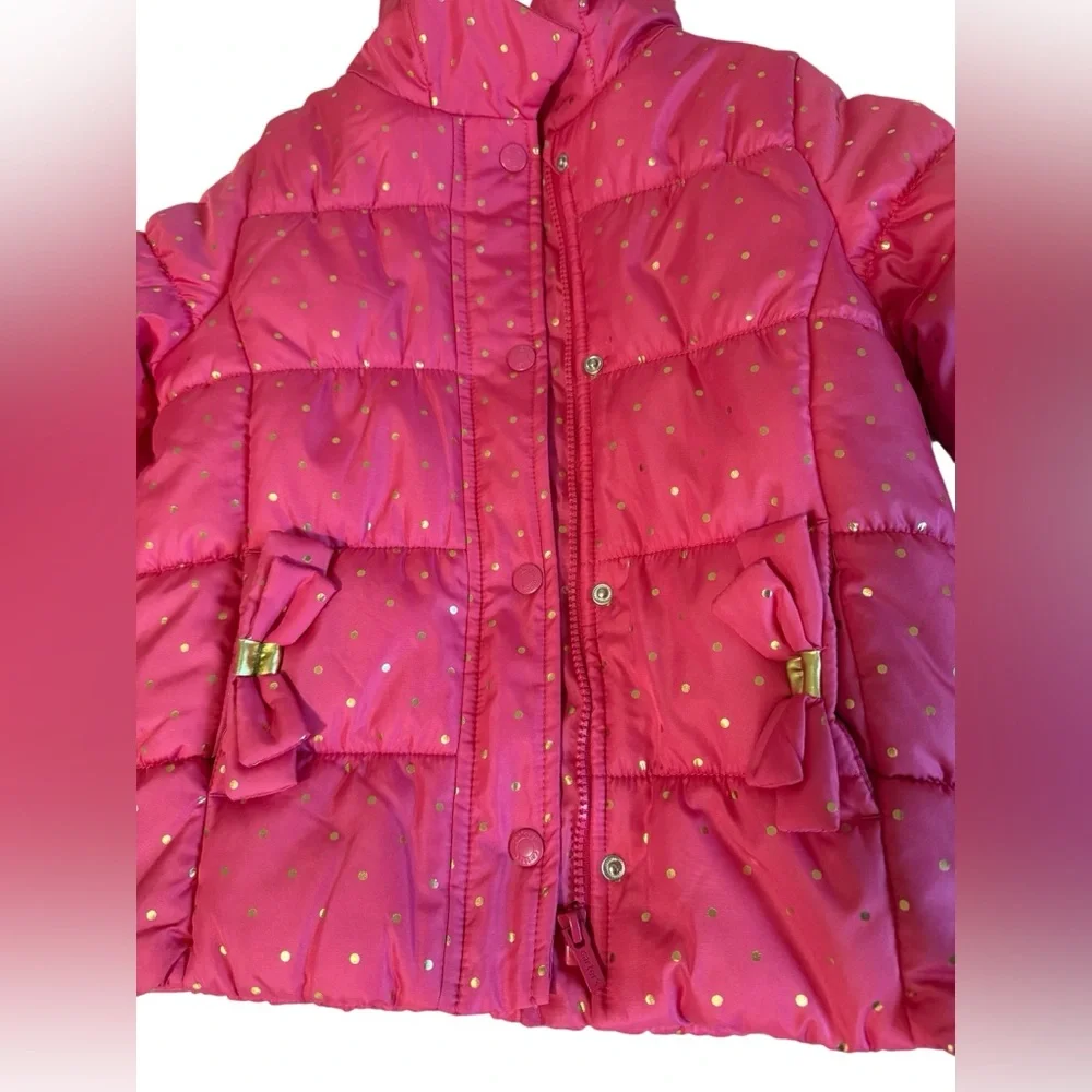 Carter’s Girls Pink Winter Coat & Snow Pants Set Size 5-6 Water-Resistant NWOT